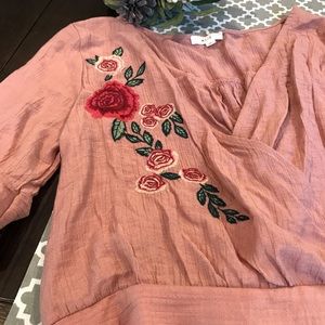 Mine by Anthropologie top